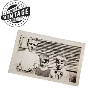 Vintage 1900s - 1930s Post Card Picture Brothers 5" 1/2 x 3" 1/2